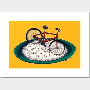 arroz con bicicleta Posters and Art